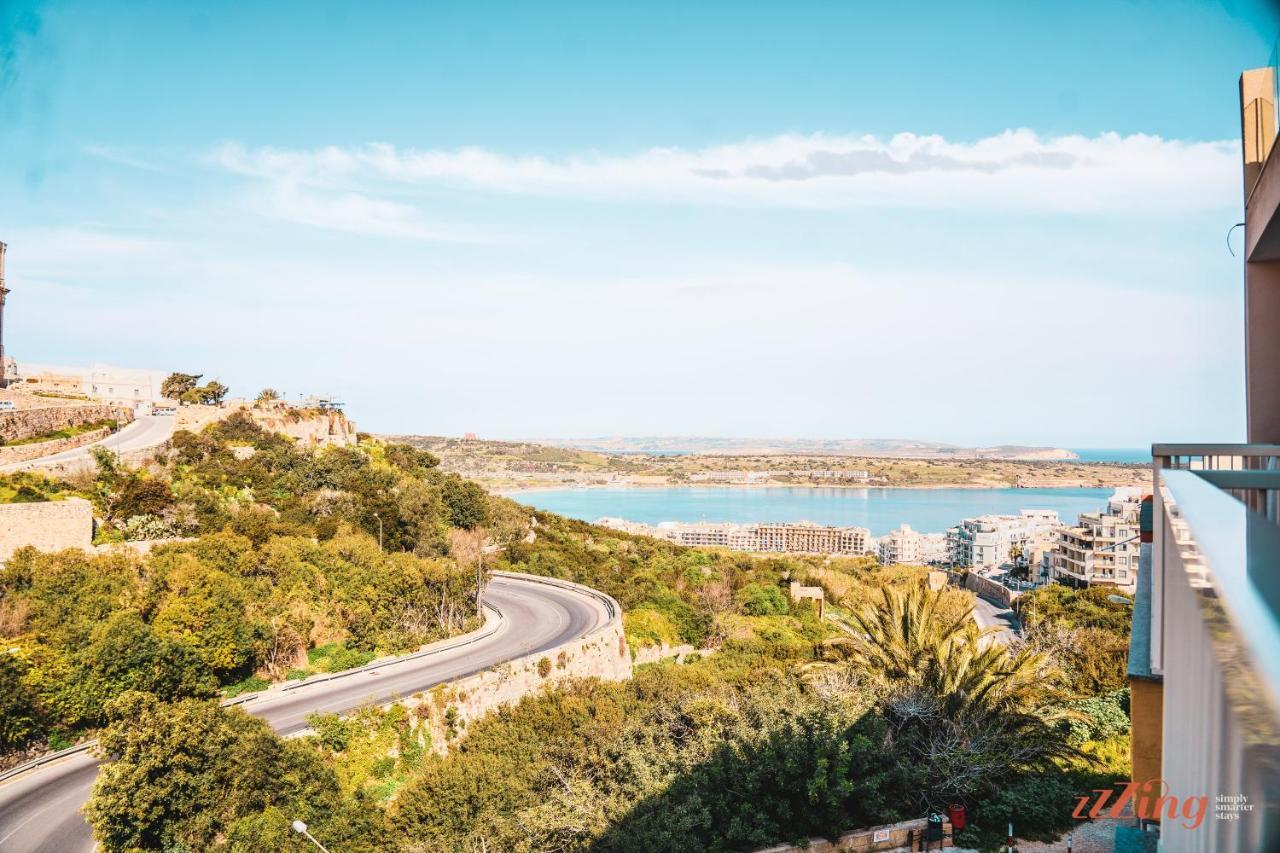 A Holiday Home In Mellieha With Gorgeous Views Exterior photo